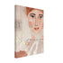 Power mixed media portrait art print by Irene Hoff