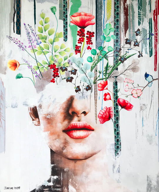 Blooming 120 x 100 cm