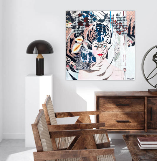 Maduri - Framed Canvas